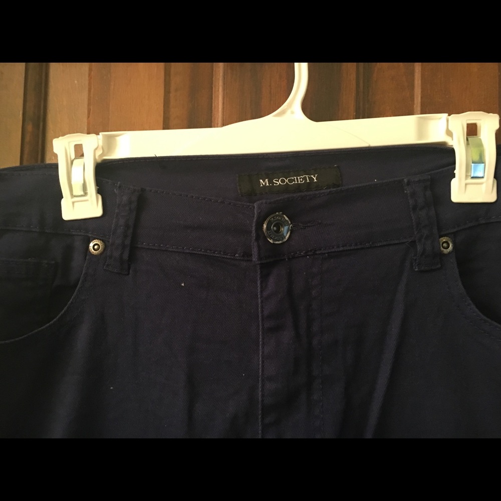 M society blue jeans. Slim fit. 38x32.